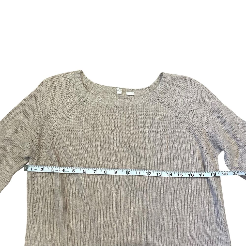 MOTH Long Sweater Over Sized Knit High Side Slits, Women's M, Lagenlook Boho - Picture 6 of 11